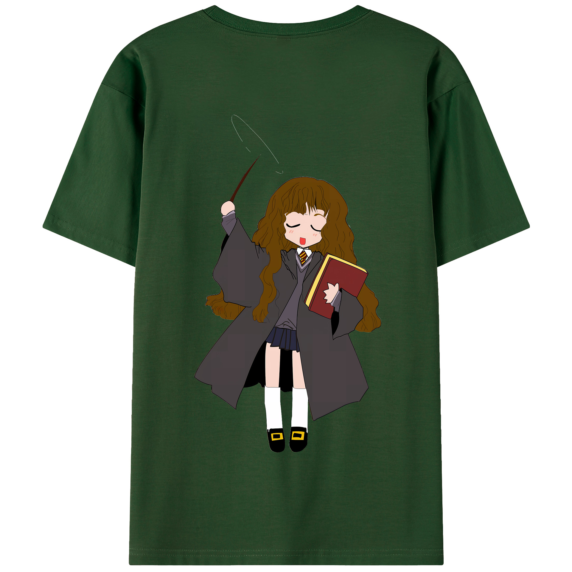 （画像用） Harry Potter ハリー・ポッターシリーズ 綿100％半袖Tシャツ（背面プリント）